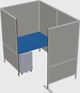 Small private panel system