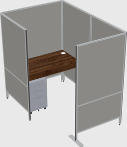 Small private panel system