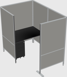 Small private panel system