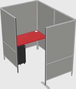 Small private panel system
