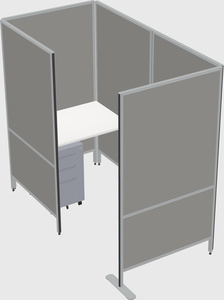 Small private panel system
