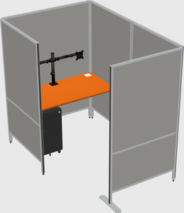 Small private panel system