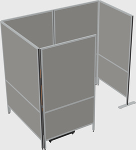 Small private panel system