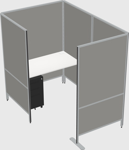 Small private panel system