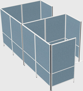 Flexible panel system with privacy