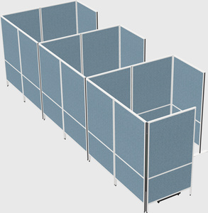 Flexible panel system with privacy