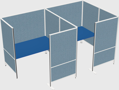 Flexible panel system with privacy