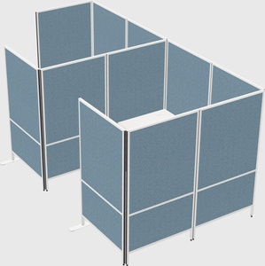 Flexible panel system with privacy