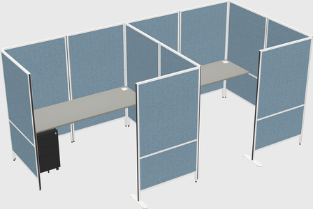 Flexible panel system with privacy
