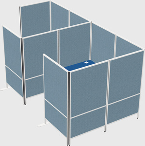 Flexible panel system with privacy