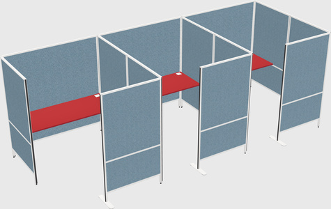 Flexible panel system with privacy