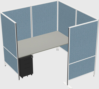 Flexible panel system with privacy