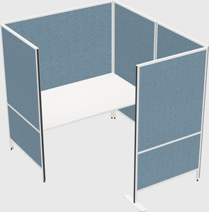 Flexible panel system with privacy