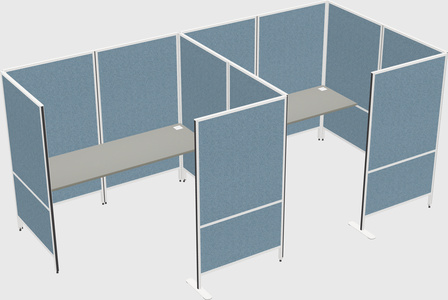 Flexible panel system with privacy