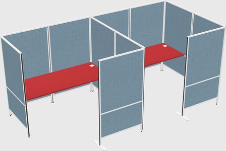 Flexible panel system with privacy