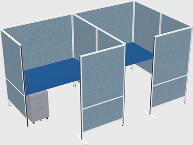 Flexible panel system with privacy