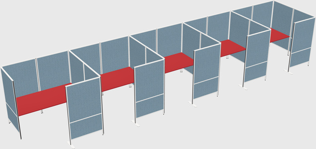 Flexible panel system with privacy