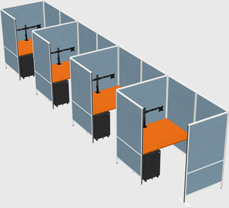 Small private panel system