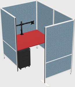 Small private panel system