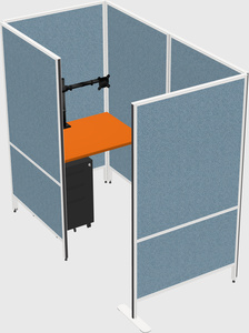 Small private panel system