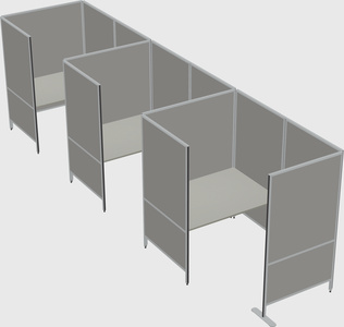 Small private panel system