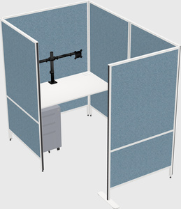 Small private panel system
