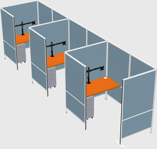 Small private panel system