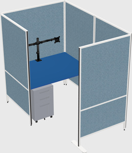 Small private panel system