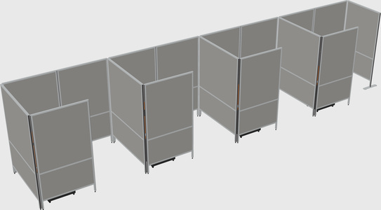 Small private panel system