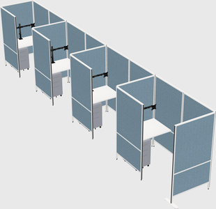 Small private panel system