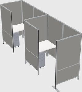 Small private panel system