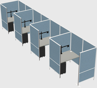 Small private panel system