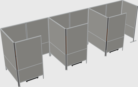 Small private panel system