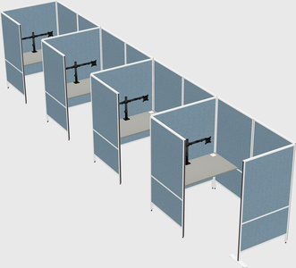 Small private panel system
