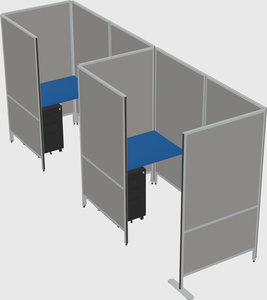 Small private panel system