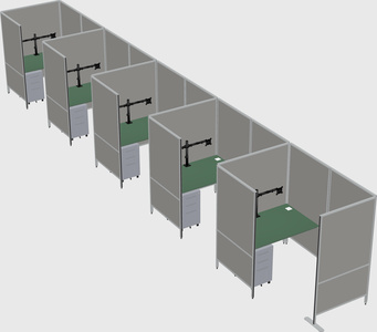 Small private panel system