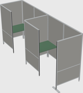 Small private panel system