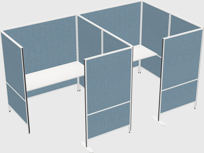 Flexible panel system with privacy