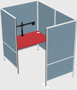 Small private panel system