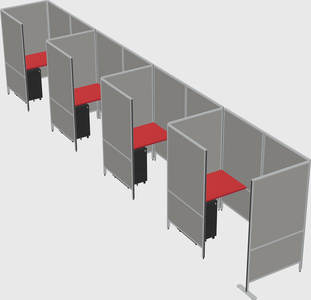 Small private panel system
