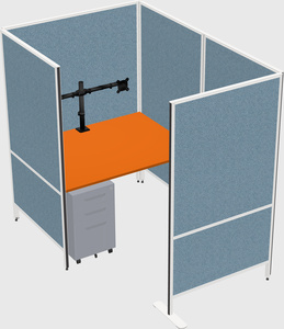 Small private panel system