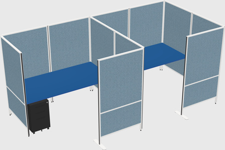 Flexible panel system with privacy