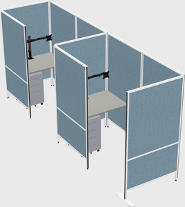 Small private panel system
