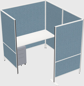Flexible panel system with privacy