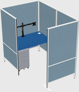 Small private panel system
