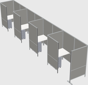 Small private panel system