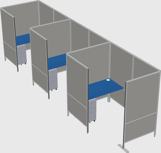 Small private panel system
