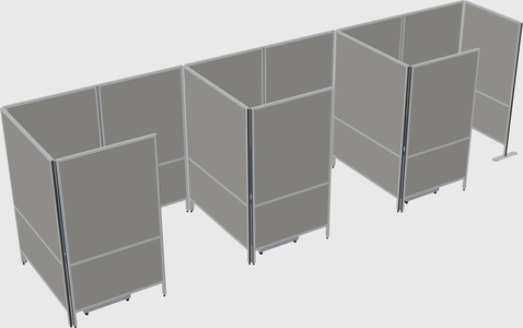 Small private panel system