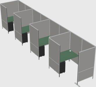 Small private panel system