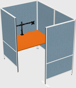 Small private panel system